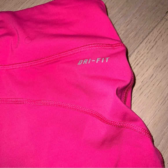 Nike Pink Dri Fit Women Leggings Size Large - Picture 5 of 6